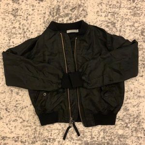 Vince black bomber jacket